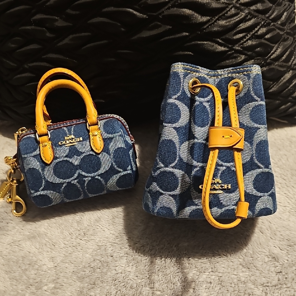 Coach Bag Charm Duo